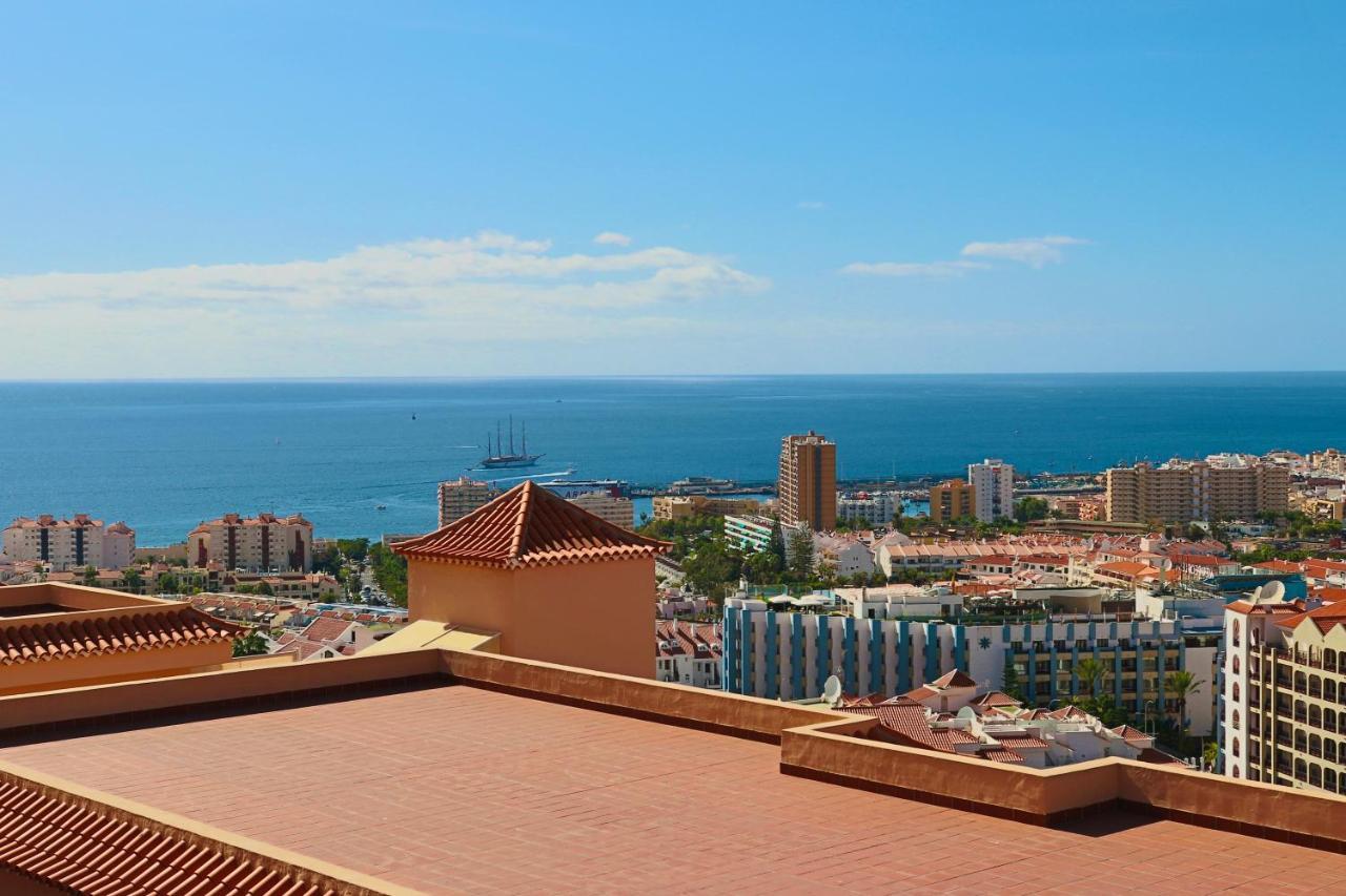 Апартаменты Sunset In The Heights Ocean View - Heated Pool Лос Кристианос Экстерьер фото